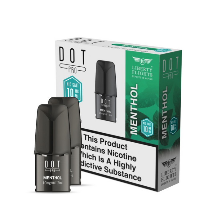 DOT PRO Refill Pods - Menthol Liberty Flights DOT PRO Refill Pods - Menthol Liberty Flights
