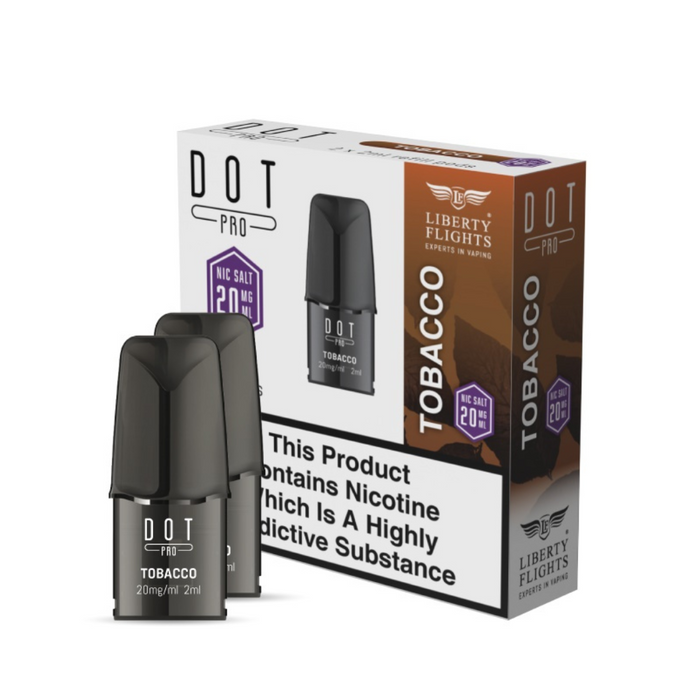 DOT PRO Refill Pods - Tobacco Liberty Flights DOT PRO Refill Pods - Tobacco Liberty Flights