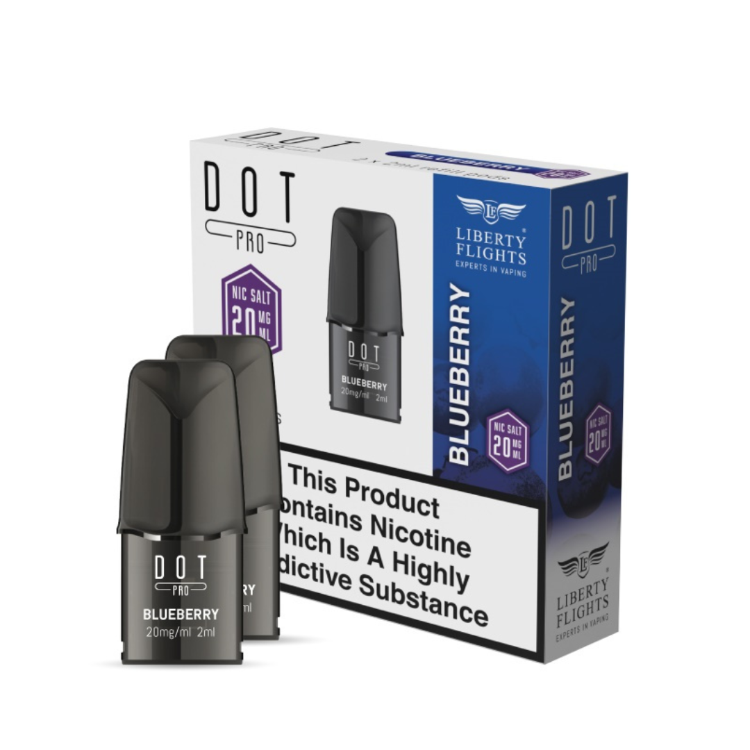 DOT PRO Refill Pods - Blueberry Liberty Flights DOT PRO Refill Pods - Blueberry Liberty Flights