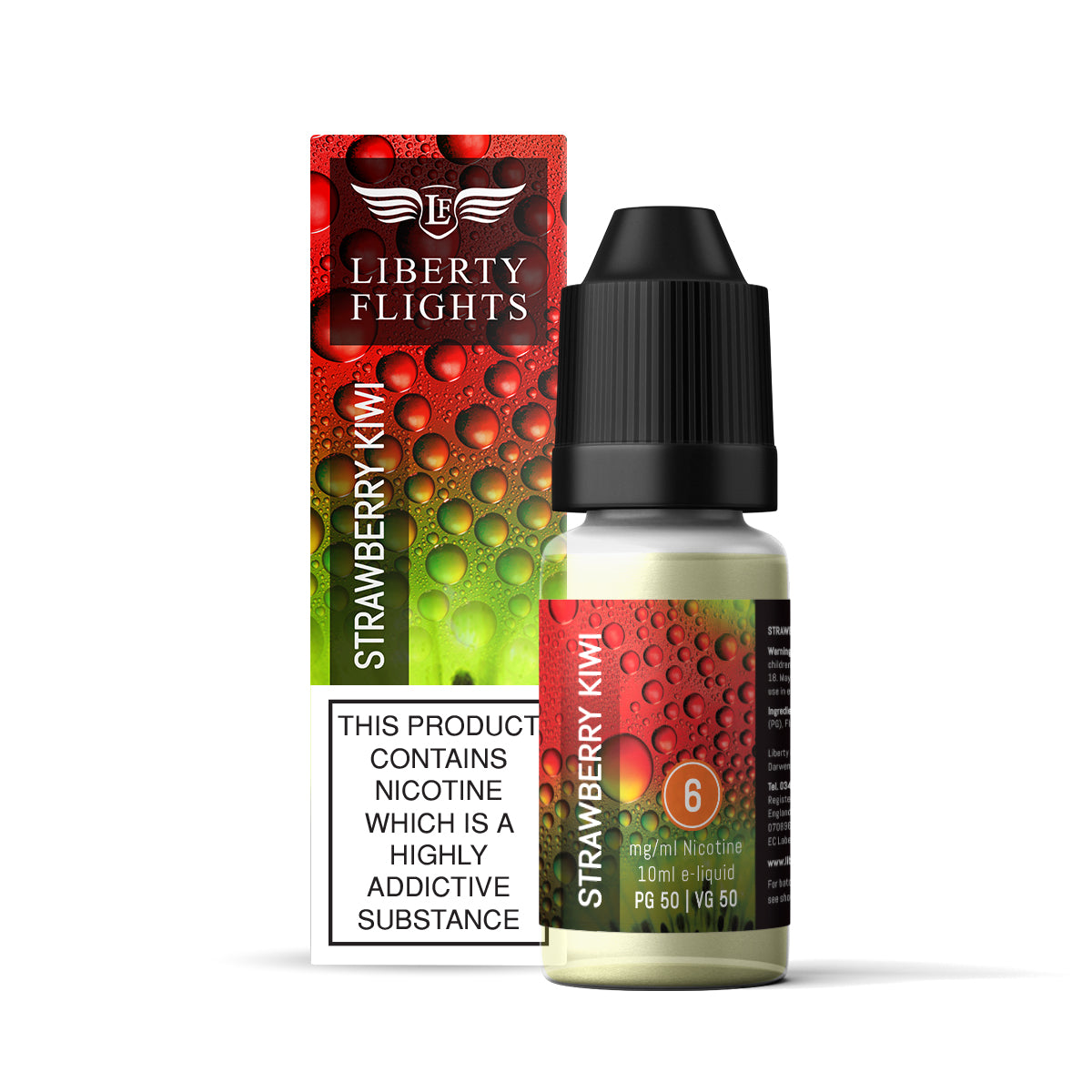Strawberry Kiwi E Liquid  Liberty Flights