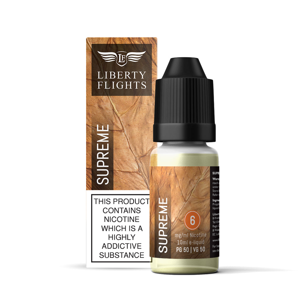 Supreme E Liquid Liberty Flights Supreme E Liquid Liberty Flights