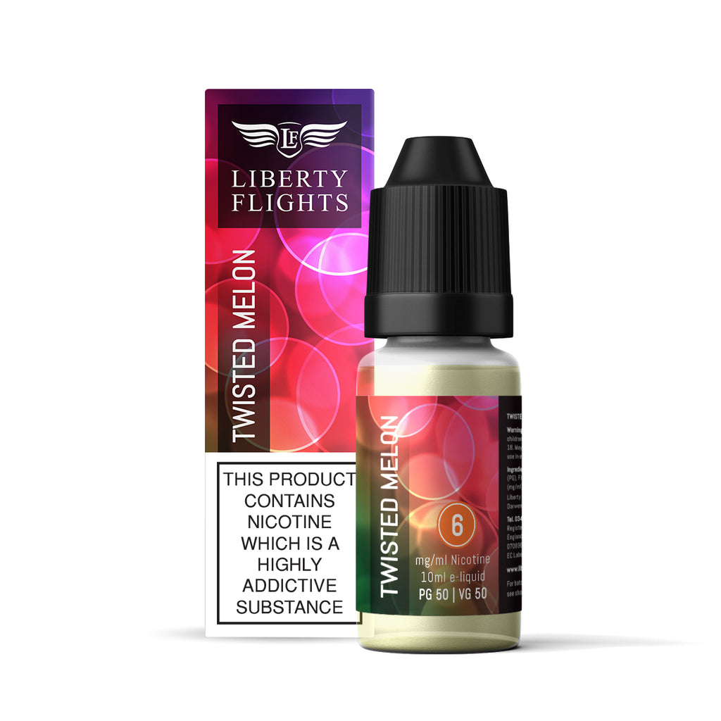 Twisted Melon E Liquid Liberty Flights Twisted Melon E Liquid Liberty Flights