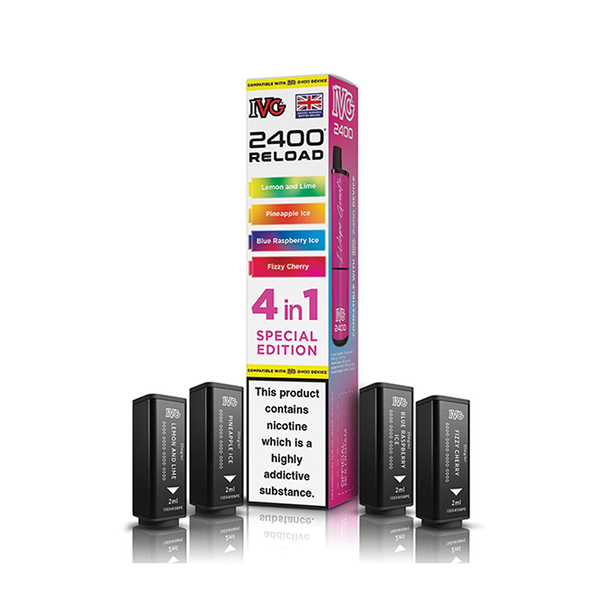 Special Edition IVG 2400 Reload Refill Pods (x4)
