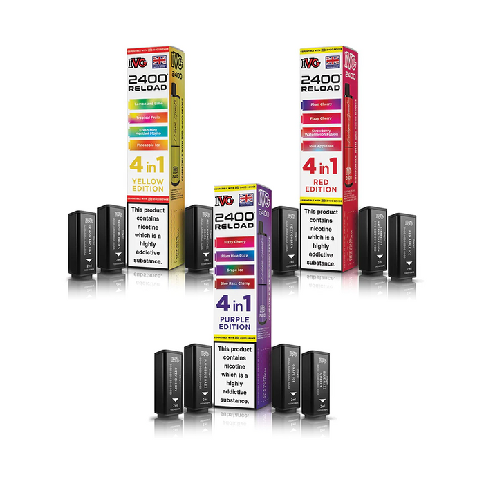 IVG 2400 4-in-1 Pod Refills Bundle | Subscribe & Save