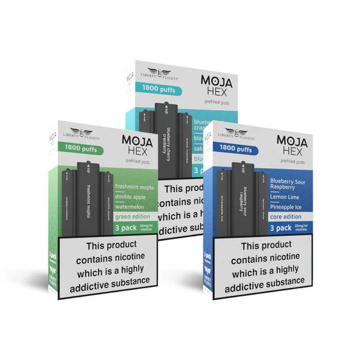 MOJA Hex Pod Refills Bundle | Subscribe & Save
