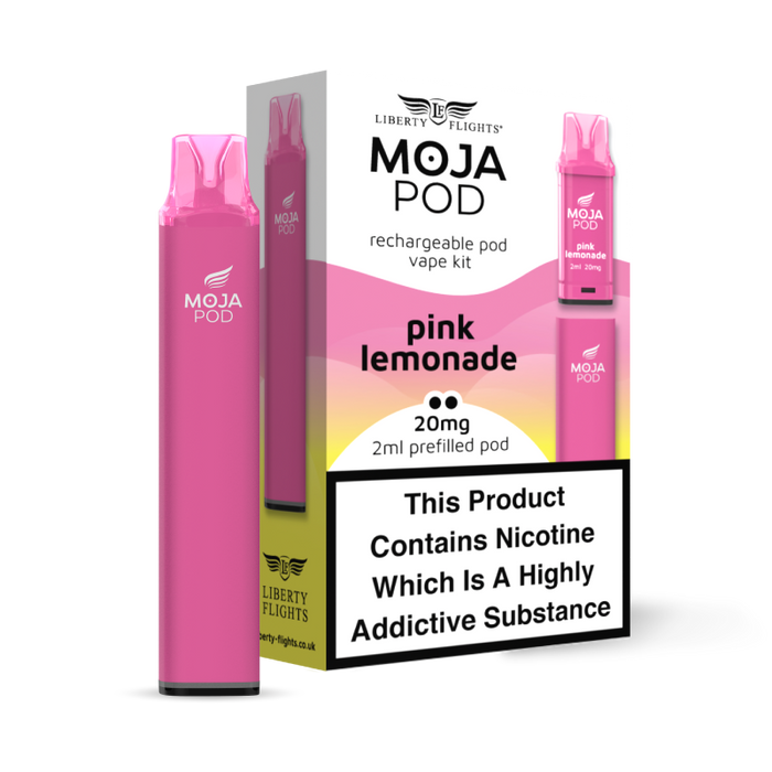 MOJA Pod Vape Kit - Pink Lemonade