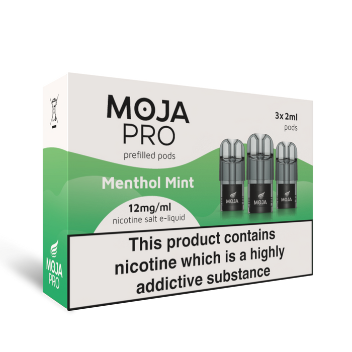 MOJA Pro Refill Pods - Menthol Mint (x3)