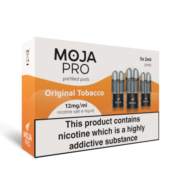 MOJA Pro Refill Pods - Original Tobacco (x3)