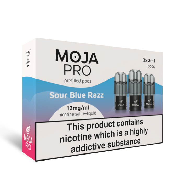 MOJA Pro Refill Pods - Sour Blue Razz (x3)