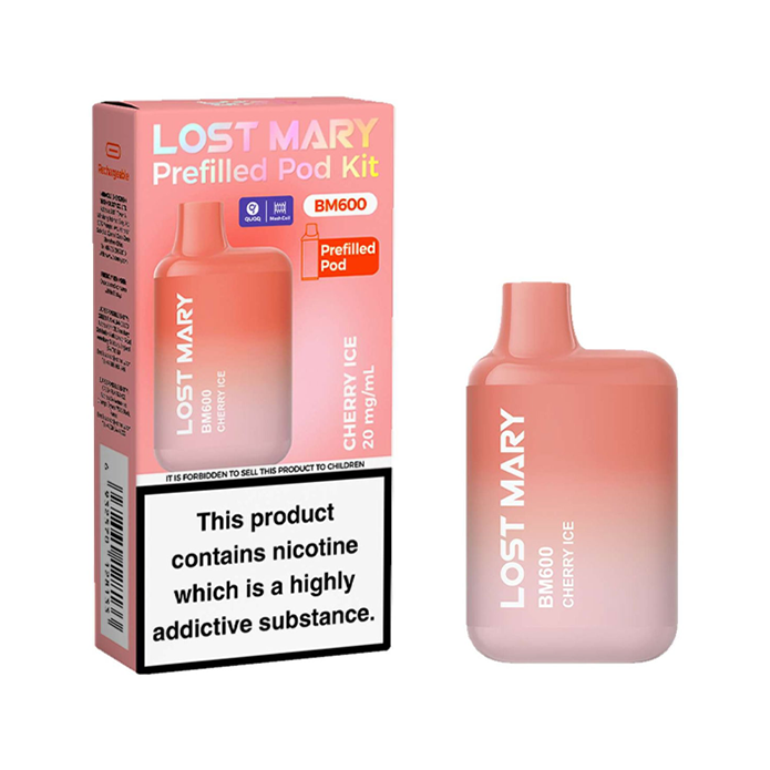 Lost Mary BM600 Pre-Filled Pod Kit | Rechargeable Pod Vape Liberty Flights Lost Mary BM600 Pre-Filled Pod Kit | Rechargeable Pod Vape Liberty Flights