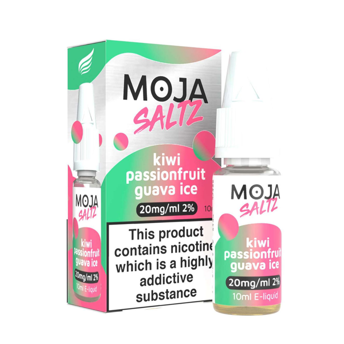 Kiwi Passionfruit Guava Ice MOJA Saltz
