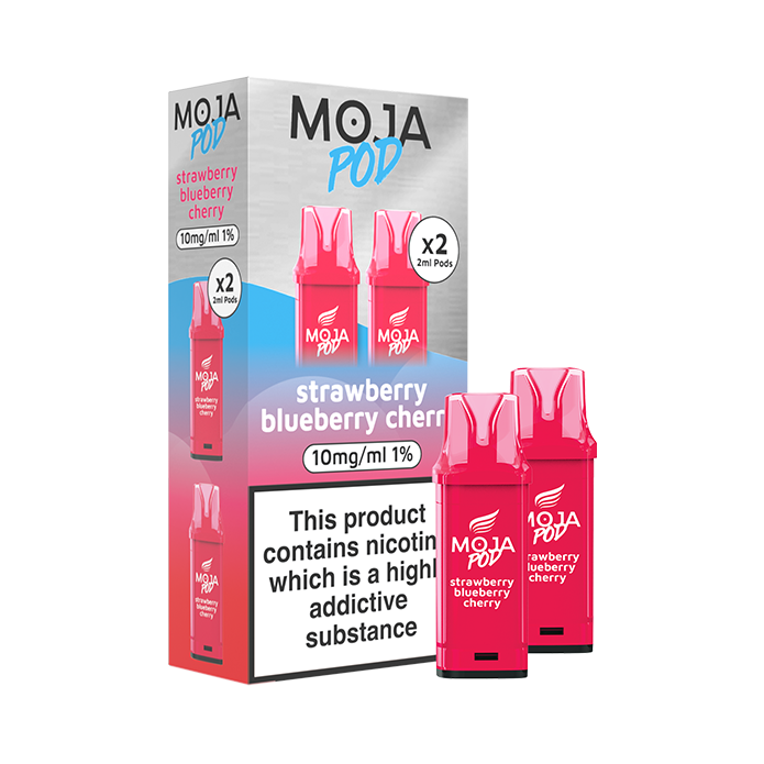 MOJA POD Refill - Strawberry Blueberry Cherry (x2)