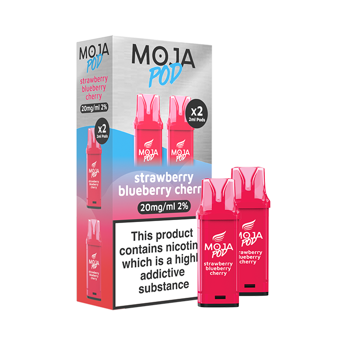 MOJA POD Refill - Strawberry Blueberry Cherry (x2)