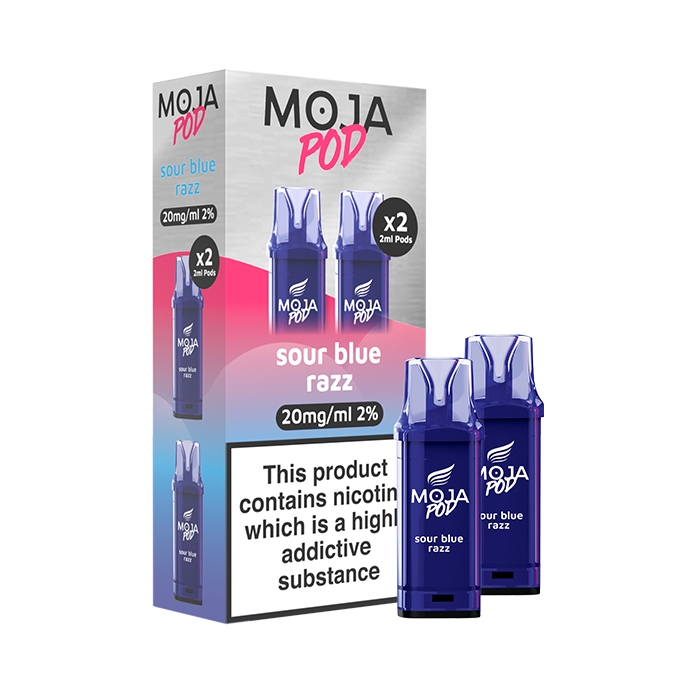 MOJA POD Refill - Sour Blue Razz (x2)