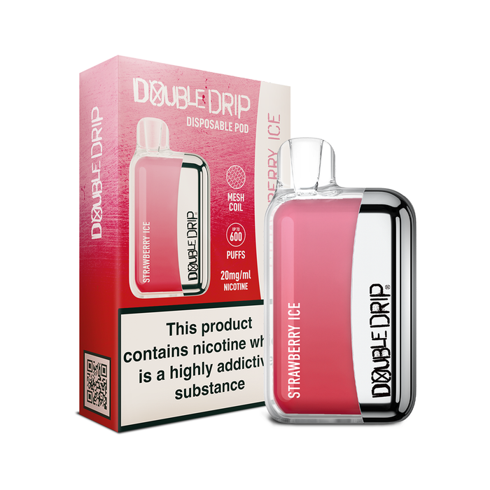 Strawberry Ice Double Drip Disposable Pod